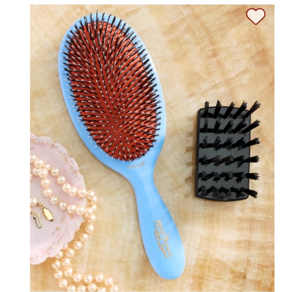Mason Pearson Blue Hairbrush